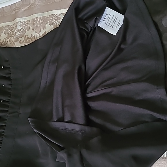 Ostin Black Midi Dress ❤️ - Picture 7 of 8